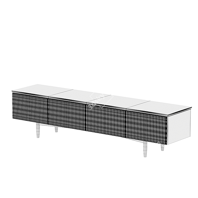 Modular KSOLIT Console 3D model image 5