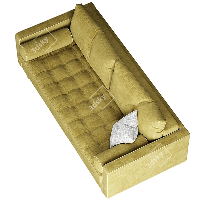 Convertible Swing Sofa Bed 3D model image 3