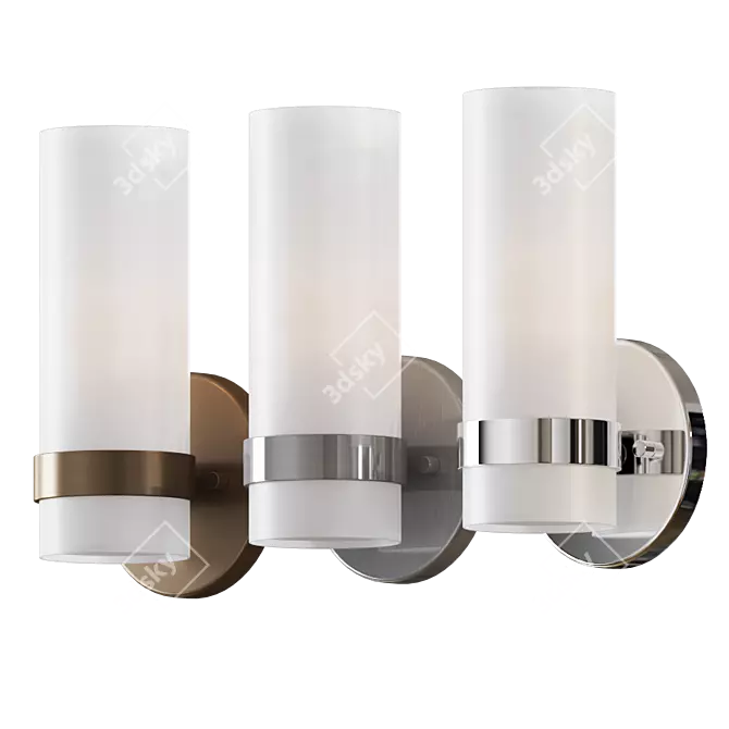 Milano Wall Light: Elegant Illumination 3D model image 1