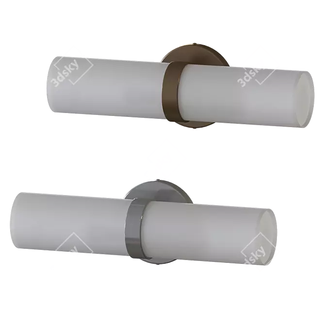 Milano Wall Light: Elegant Illumination 3D model image 3
