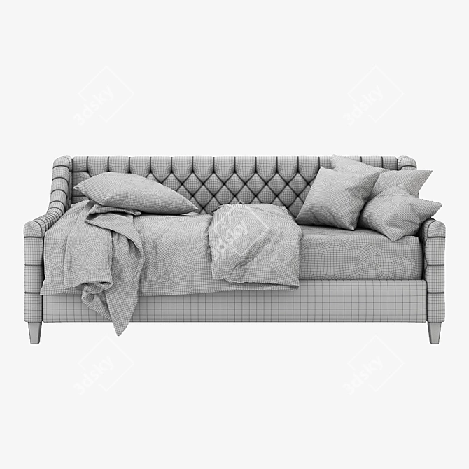 Stylish Devyn Daybed 3D model image 4