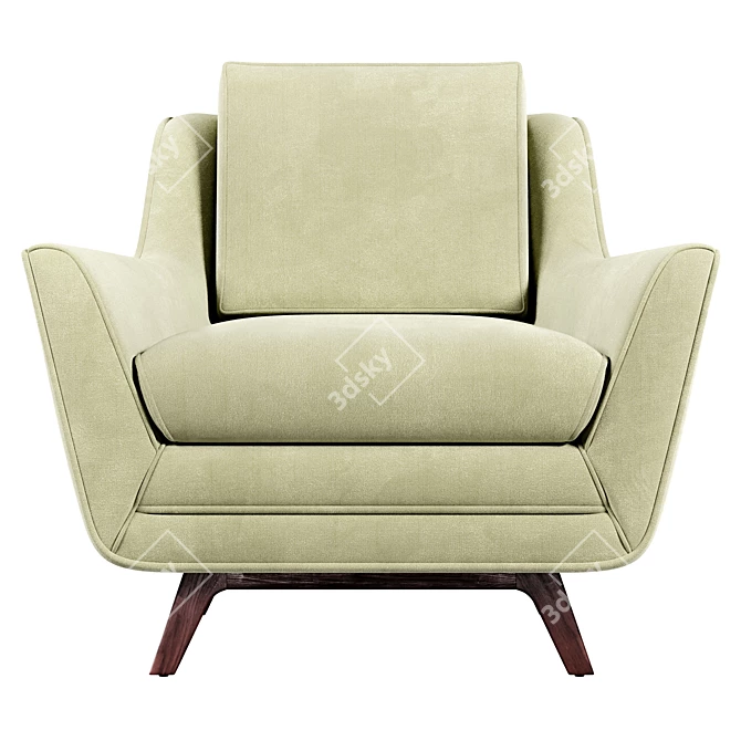 Contemporary CF3041 Chair 3D model image 4