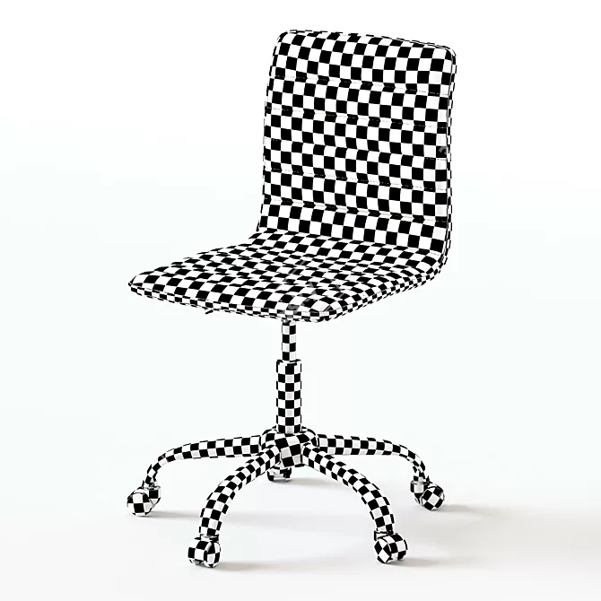 ErgoFlex Office Chair 3D model image 5