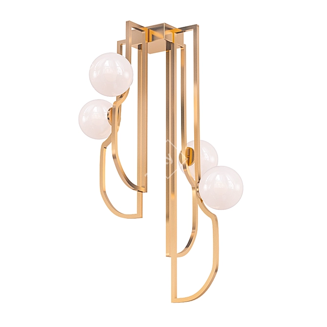 Enchanting Faust Pendant 3D model image 1