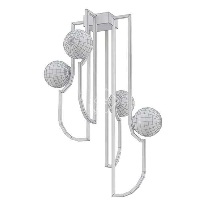 Enchanting Faust Pendant 3D model image 2