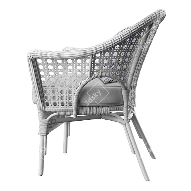 Modern Scandinavian Style: IKEA FINNTORP 3D model image 2