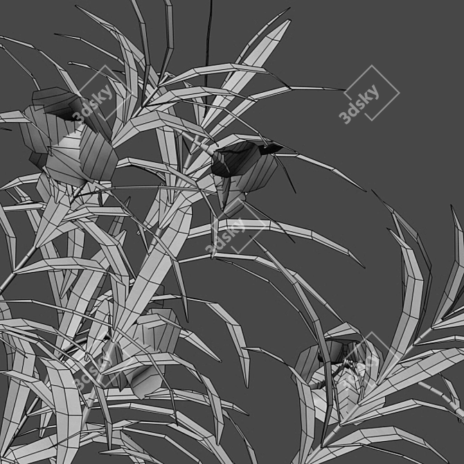 3D Model Collection - Thevetia Peruviana 3D model image 3