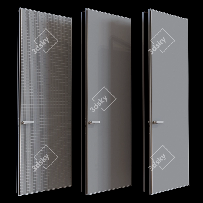 Elegant Altaj Door Collection 3D model image 4