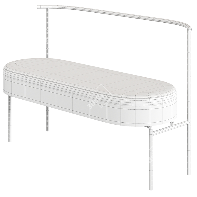 Luxurious Baxter Tia Sofa: Unparalleled Comfort & Elegance 3D model image 3
