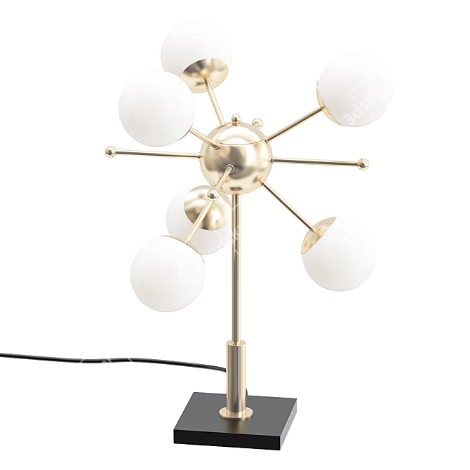 Illuminating Elegance: Doppler LED Table Lamp 3D model image 1