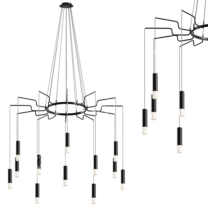 Modern Maytoni Davida Pendant Lamp 3D model image 1