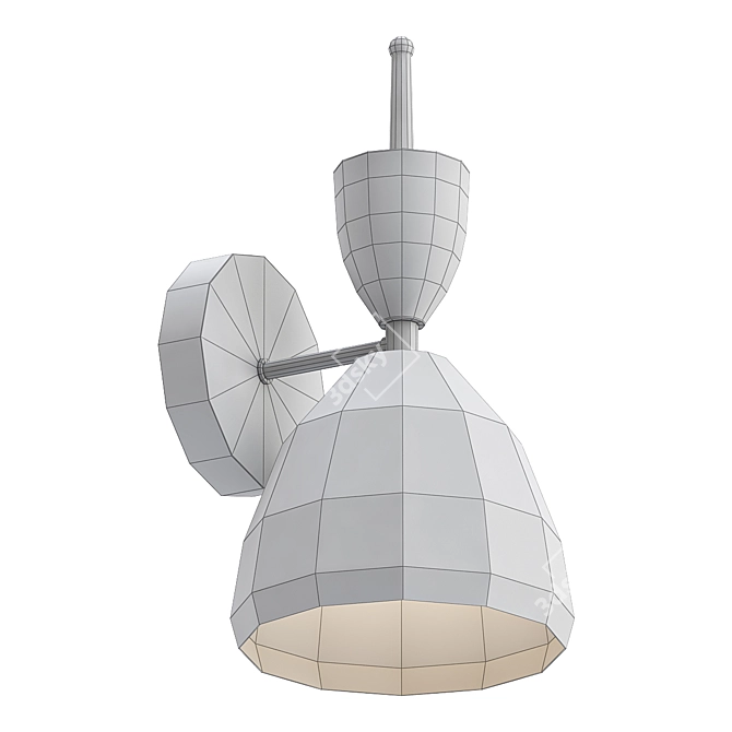 Elegant OLAND WALL: Illuminating Design 3D model image 2