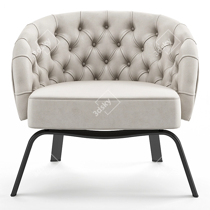 Elegant Minotti Winston Sofa 3D model image 2