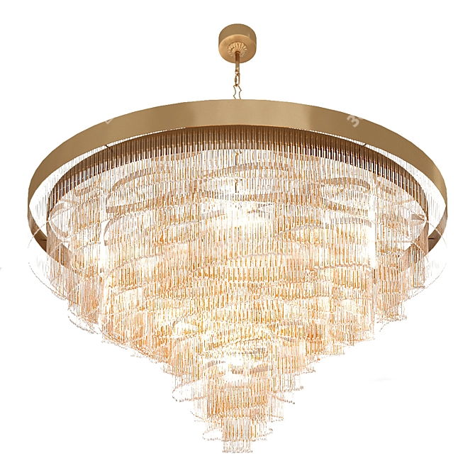 Venetian Pendant Chandelier - Patrizia Volpato 3D model image 2