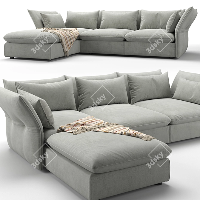 Mariposa: The Ultimate Comfort Sofa 3D model image 2