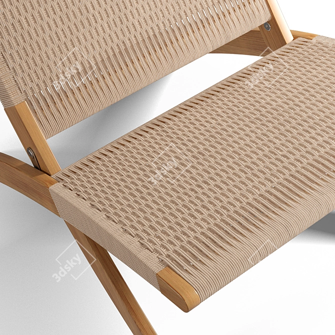  Sleek Cuba Chair: Stylish and Comfortable 3D model image 4