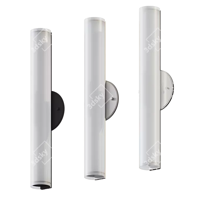 Sleek LED Wall Sconce: Bute by Kuzco 3D model image 1