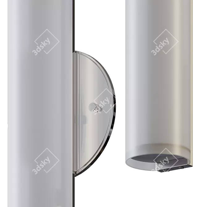 Sleek LED Wall Sconce: Bute by Kuzco 3D model image 2
