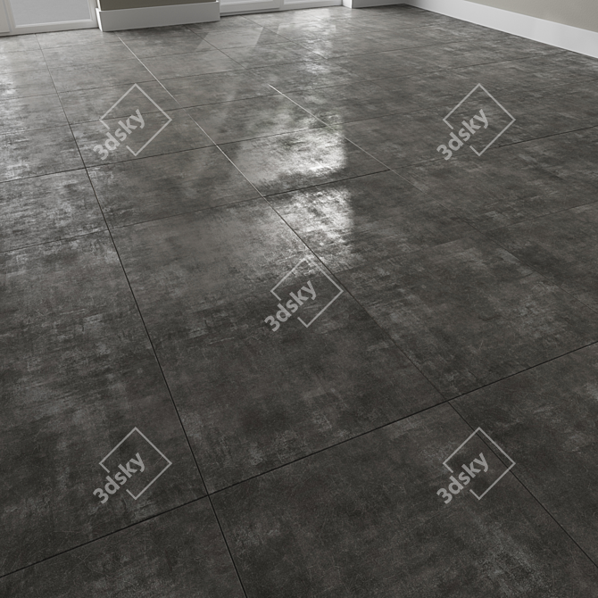 Parker Station Gray: Versatile Poly Edit with Multiple Layout Options 3D model image 3