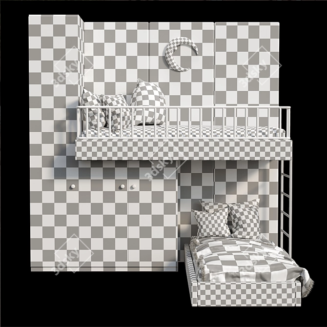 Modular Children Room - 3 3D model image 5