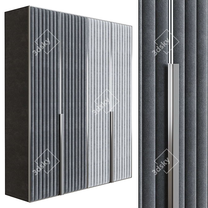 Muzafarov Collections Fabric Cupboard 3D model image 1