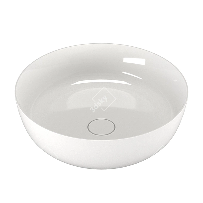 MIENA: Elegant 450mm Sink 3D model image 1