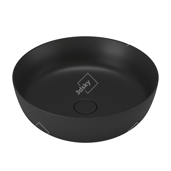 MIENA: Elegant 450mm Sink 3D model image 2