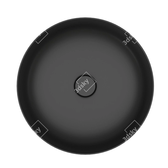 MIENA: Elegant 450mm Sink 3D model image 4