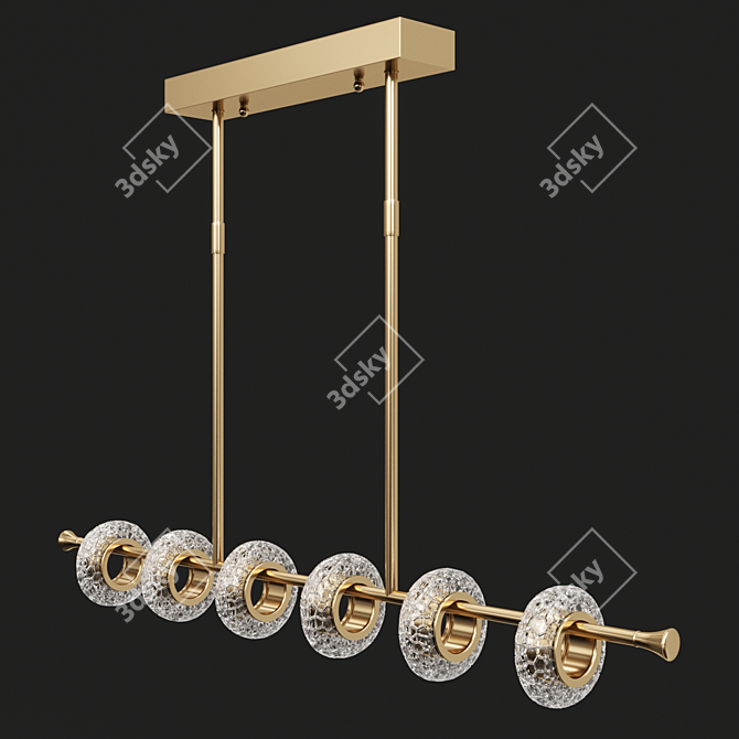 Sleek Monaco Lampatron: Illuminating Elegance 3D model image 1