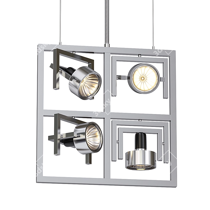 Sleek Vertical Diapason Design 3D model image 1