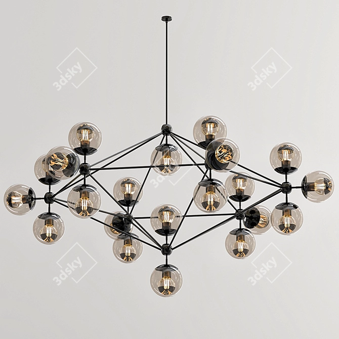 Modo 21: Elegant Lighting Fixture 3D model image 1
