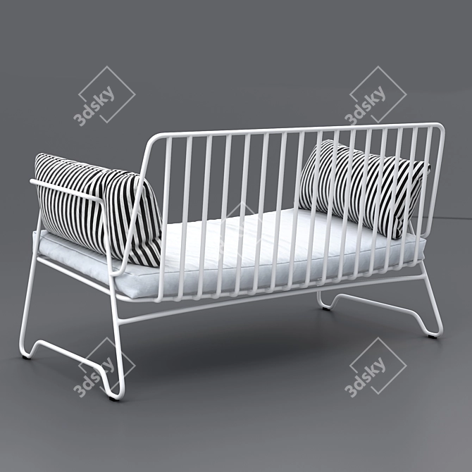 Fish & Fish Lounge Sofa 3D model image 2