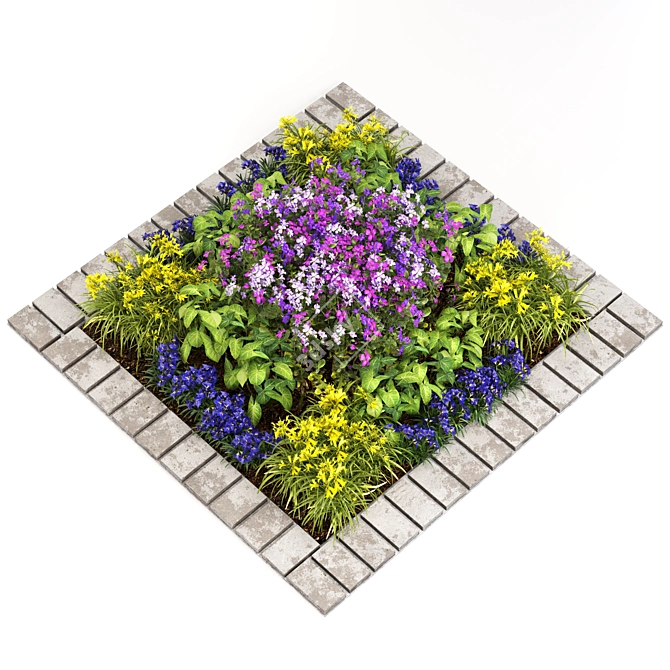 Rustic Outdoor Plant 2013 3D model image 1