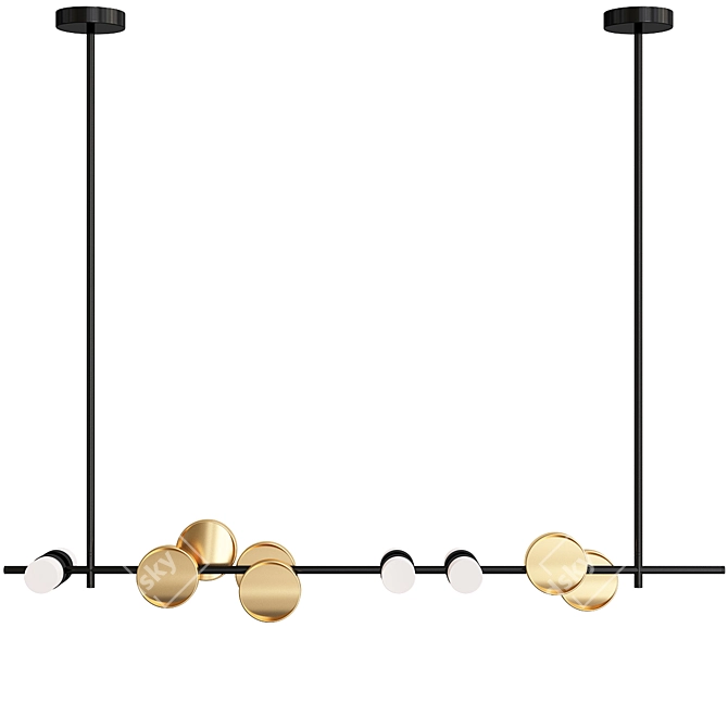 Elegant Accord Design Lamp 3D model image 3
