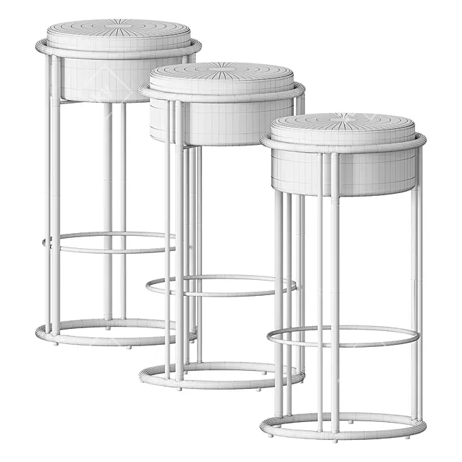 Adaptive UP Stool 3D model image 5