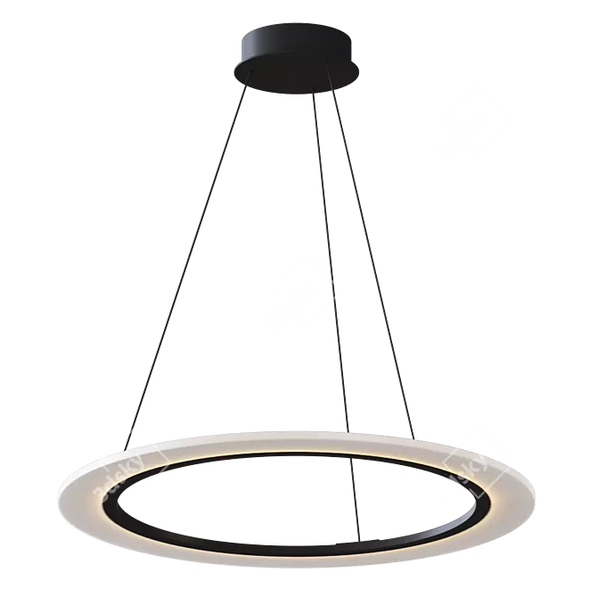 Renata Pendant: Minimalist Illumination 3D model image 2