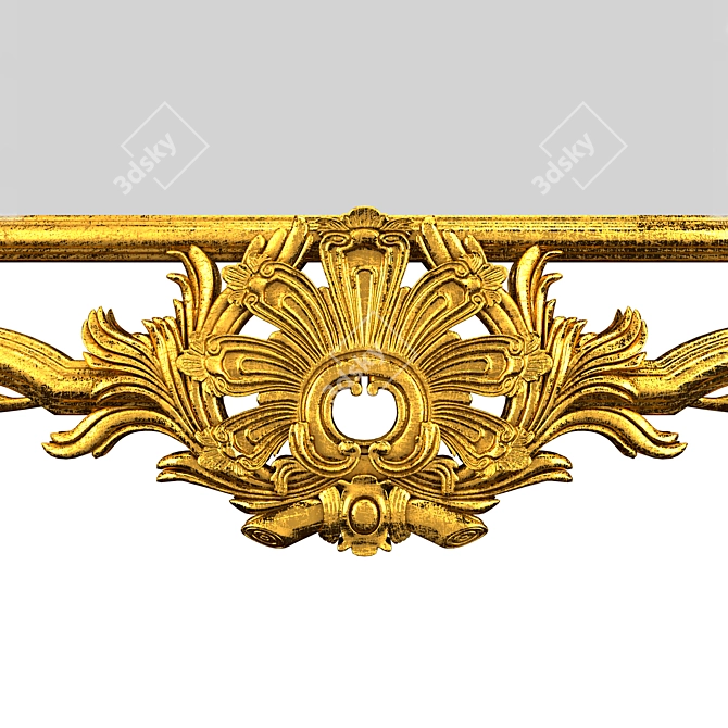 Italian Made Roberto Giovannini Mirror - Elegant Design, 158cm x 100cm 3D model image 4