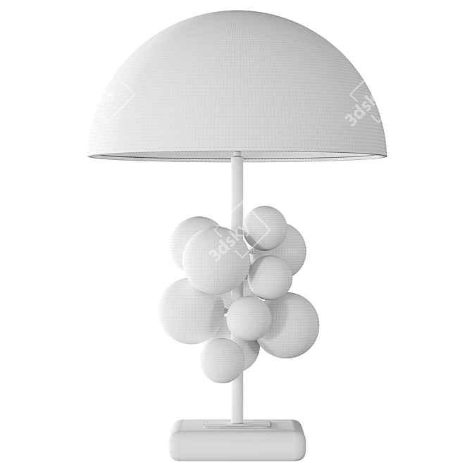 Colorful Globo Table Lamp by Jonathan Adler 3D model image 5
