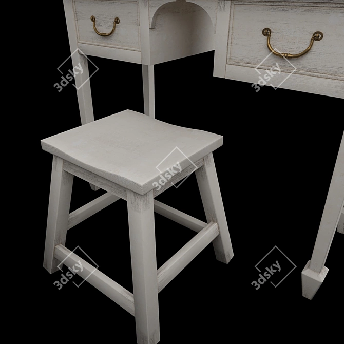 Italian Office and Home Workspace 3D model image 4