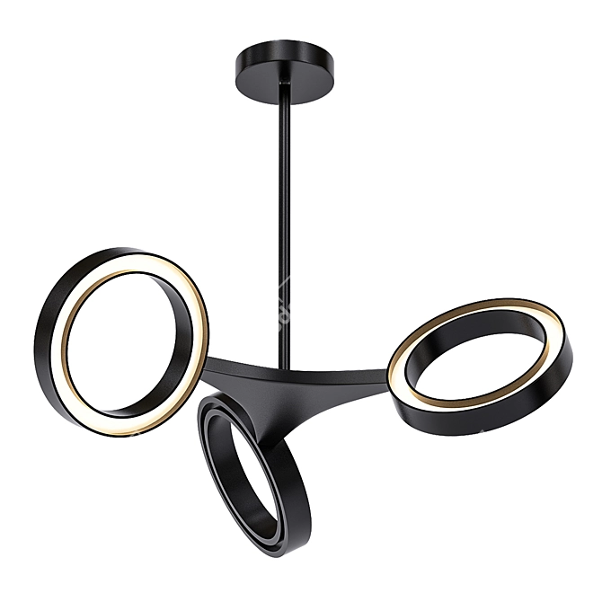 Sleek Ceiling Lighting: META 3D model image 1