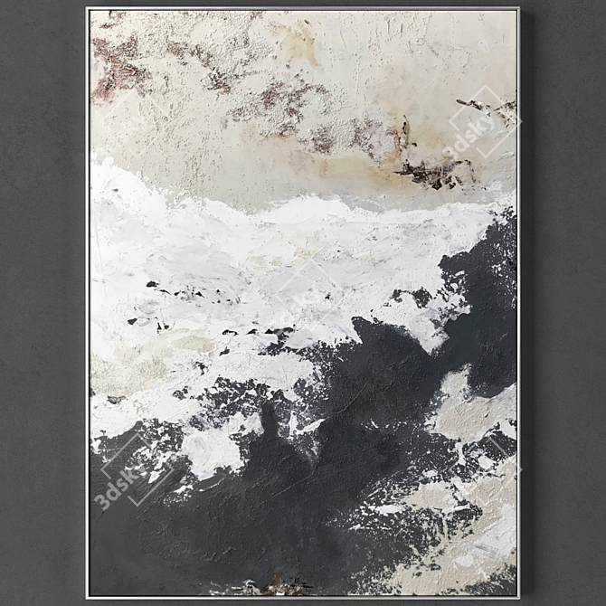 Dual Frame Set: 1200x880 mm, 2400x2400 px Textures 3D model image 1