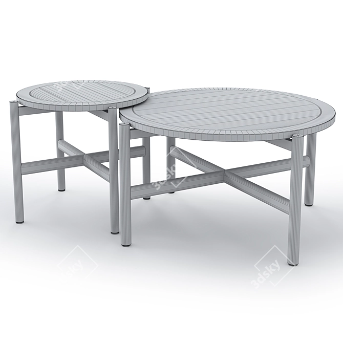 Slettvoll Amy Coffee Table: Elegant and Versatile 3D model image 3