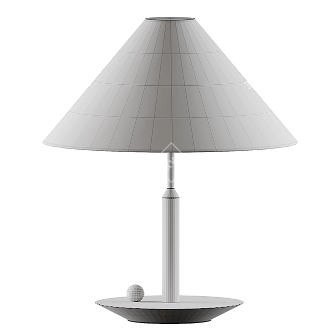 Vibrant Table Lamp: Thomas Dariel 3D model image 5