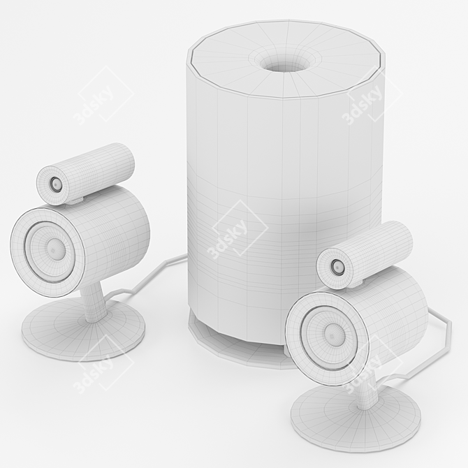 Razer Nomo Pro: Immersive Audio Powerhouse 3D model image 8