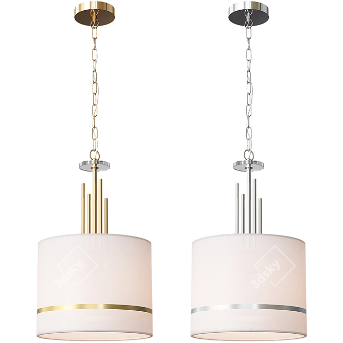 Stilfort Chart Pendant Light 3D model image 3