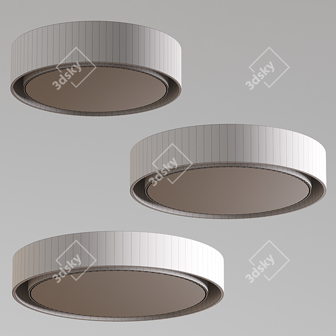 Modern LED Ceiling Lamp 3D model image 2