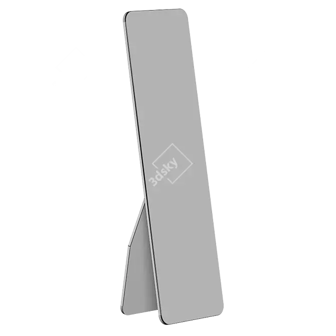 DIZY Modern Floor Mirror  3D model image 4