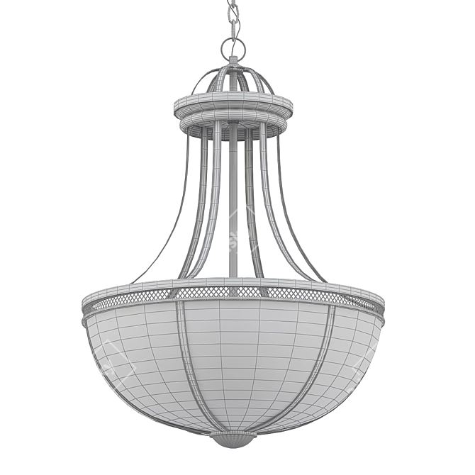 Regal Heritage Lantern 3D model image 2