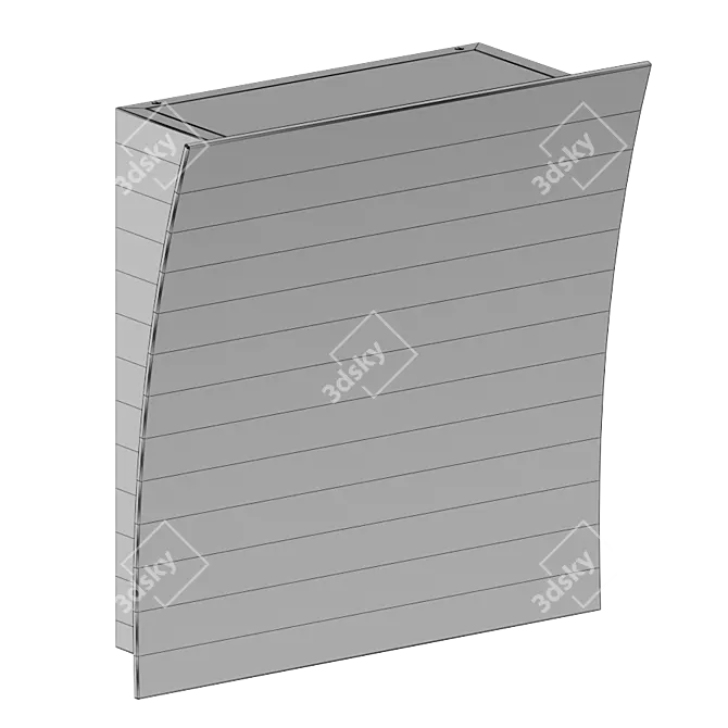 Sleek Sliding Light: Slide Sconce 3D model image 5