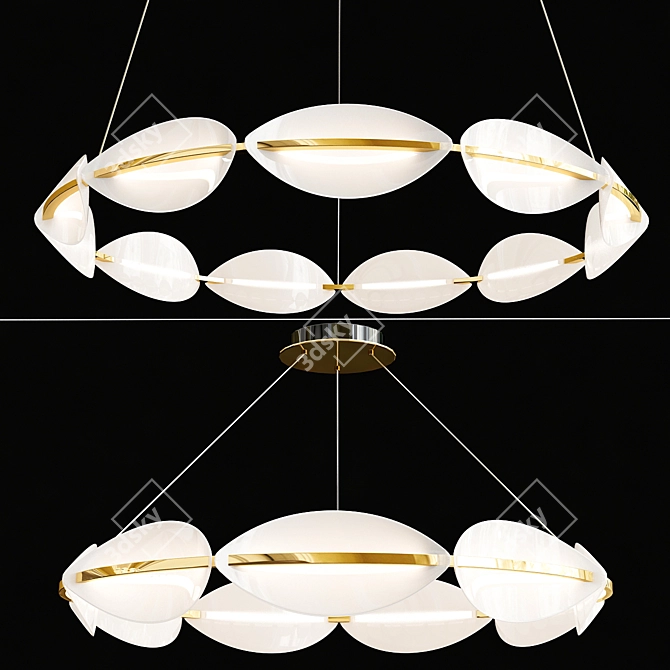 Kearney Modern Designer Lamps 3D model image 1